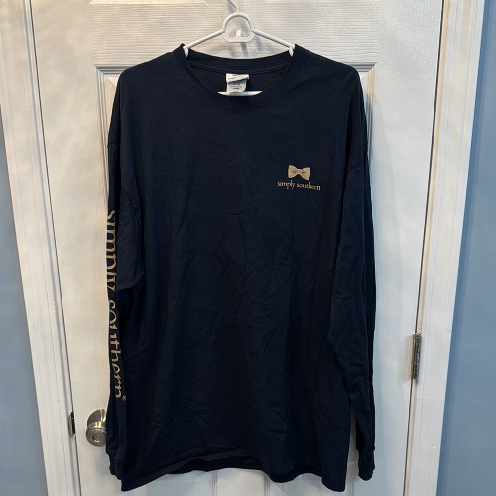 Simply Southern Blue Long Sleeve Tee